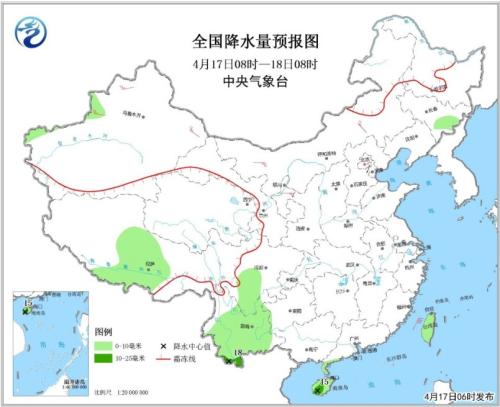 京津冀等地將有輕至中度霾 中東部有大范圍降水降溫