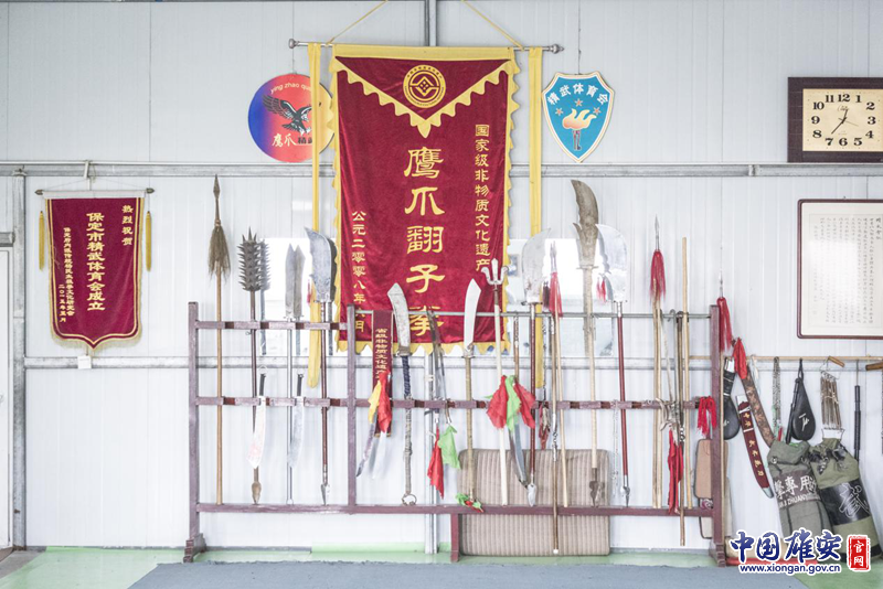 鷹爪翻子拳創(chuàng)始至今已近百年，傳承已過六代。李鑫 攝