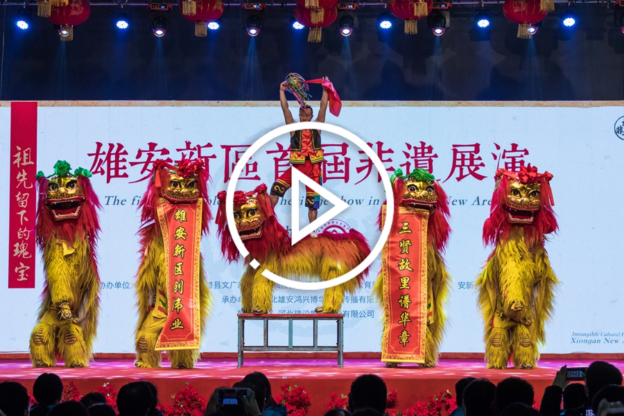 視頻丨喝彩連連!雄安首屆非遺展演精彩集錦