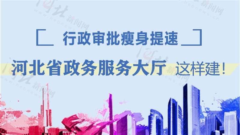 行政審批瘦身提速 河北省政務服務大廳這樣建！