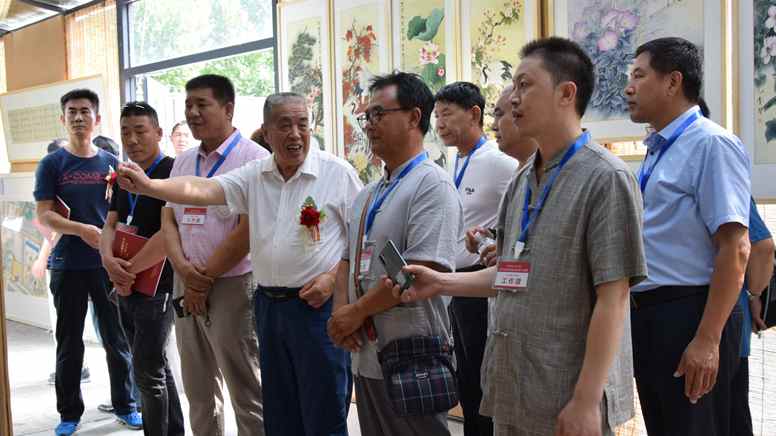 雄安新區(qū)書(shū)畫(huà)家優(yōu)秀作品巡展在容城舉行