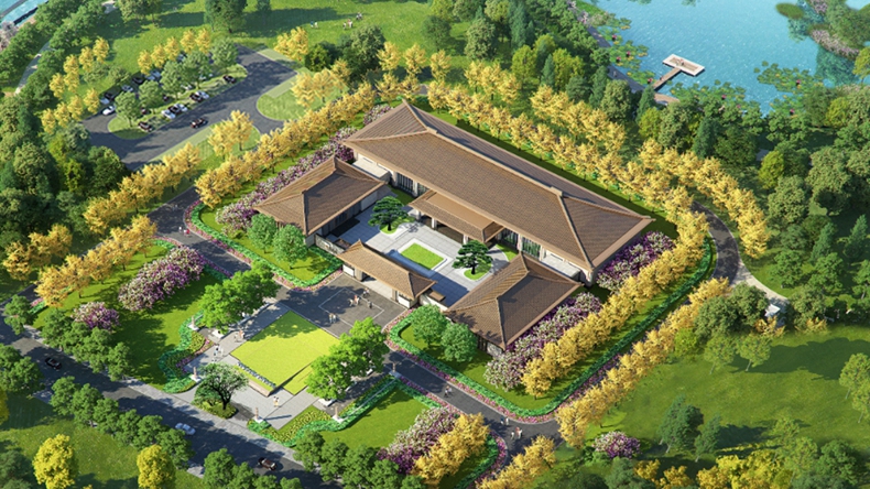 用時35天！雄安新區啟動區規劃展示中心項目主體工程封頂