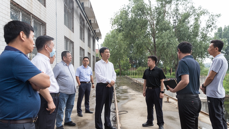 田金昌、劉樹軍調研檢查防汛備汛、安全生產工作