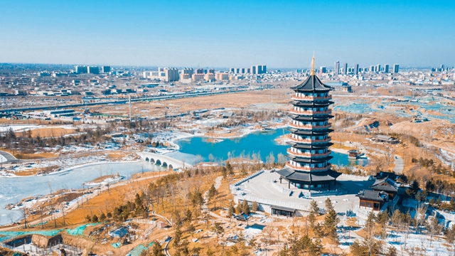 家鄉(xiāng)雄安丨走，去悅?cè)莨珗@，赴一場春天的約會！