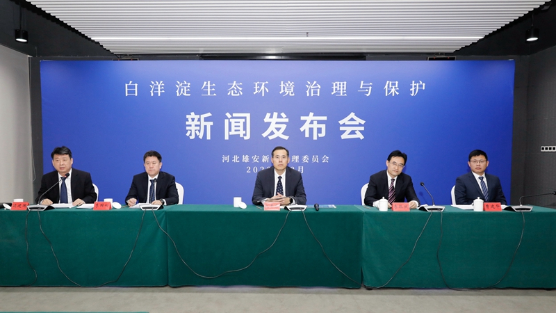 雄安新區召開白洋淀生態環境治理與保護新聞發布會